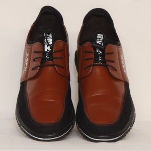 LSPU Men's Black & Brown Casual Shoes